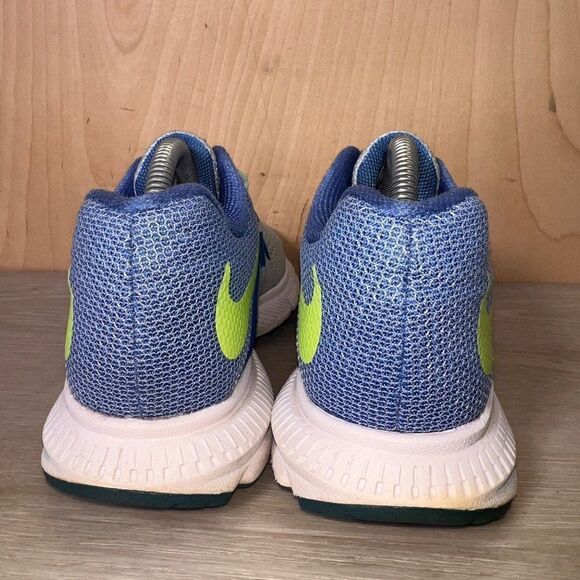 Nike Winflo 3 Light Blue/Blue/Yellow 831562-401 Women's 6.5 - Picture 5 of 11